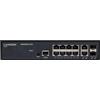 LANCOM Systems Switch di rete LANCOM Systems GS-2310 Gestito L2 Gigabit Ethernet [10/100/1000] 1U Nero (LANCOM SWITCH 8 x 10/100/1000 +,2 KOMBI-GIGABIT-SFP) [61492]