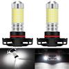 KATUR PSX24W Lampadine fendinebbia a LED Max 80W Super Bright 3000 Lumen 6500K Xenon Bianco con proiettore per Guida luci di Marcia Diurna DRL o fendinebbia, 12V -24V (Confezione da 2)
