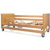 Letto elettrico Aurora KSP-A8935A in acciaio e testate in legno faggio