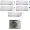 Daikin CONDIZIONATORE DAIKIN PENTA SPLIT PERFERA ALL SEASONS 7000+9000+9000+9000+21000 BTU WIFI INVERTER 5MXM90A A+++