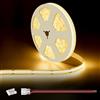 illuburg 12V Striscia LED COB Bianco Caldo 2700K 5m 528LED/m CRI90+ Dimmerabile Autoadesiva Banda Barra Strip Luminosa
