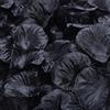 Mikihat 1200 Pz Petali di Rosso, Petali di Rosa Finti Artificiali, Fiori Confetti Sorprese Romantiche per Matrimoni, Compleanni, Confessioni di San Valentino Decorazione Romantica (Nero)