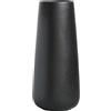 JUZAI 20 CM Vaso Fiori Nero Ceramica per Pampas, Vaso Cilindrico Decorativo da Interno Design Moderno Elegante Classici