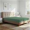Pizuna Linens Pizuna Lenzuolo angoli Matrimoniale 100% Cotone 140x200 cm verde 400 fili