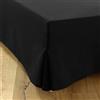 Dahlica Vestiletto Matrimoniale 140x190 Nero 4 lati
