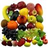 Gresorth 30 Fruttas Decorativo Realistic Artificiale Frutta Falso limone banana Mela uva pesca pera