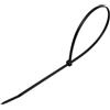 Monkey Ladder Morsetto - Morsetto nero in plastica 4,8 x 200 mm, ideale per il fissaggio, confezione da 200 pezzi. resistente e durevole. *
