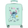 JOUMMA BAGS Stitch Little Destruction Trolley Abs 55 Cm 4 Ruote Turchese