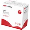 Hikvision Network Cable DS-1LN6-UU.Cavo Cat6 UTP Rame solido 0,56mm da interno Arancio 305 m