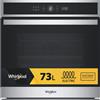 Whirlpool WOI4IS8PPM0SXA Forno Inox 17 funzioni, Pizza310° Cook4 Steam+ AirFry classe A+ 73Lt, Pirolisi+Idrolisi Made in Italy GARANZIA ITALIA