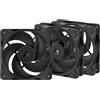 Arctic Ventole 140x140 Arctic P14 Pro Reverse PWM 140mm Nero 3pz