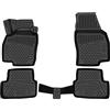 ELEMENT Set di Tappetini Auto in Gomma TPE 3D per SEAT Arona dal 2017, SEAT Ibiza V dal 2017, Volkswagen Polo VI dal 2017, Volkswagen Taigo dal 2021 | 100% adatti perfettamente, Gomma Auto
