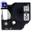 DYMO COMPATIBILE ETICHETTE STANDARD DYMO D1 NERO su BIANCO COMPATIBILE 9mm x 7mt (40913) - S0720680
