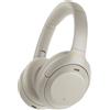 Sony Cuffia con microfono Sony WH-1000XM4 - Cuffie Bluetooth Wireless HD Noise Cancelling Evoluto, Microfono per Phone-Call, Alexa Built-in, Google Assistant e Siri Batteria Fino a 30 ore (Argento, 2020) [WH1000XM4S.CE7]