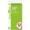 Clean Go Pet Profumo di Lavanda Doggy Waste Bags, Manici Quick-Tie Poop Bags