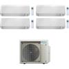 Daikin CONDIZIONATORE DAIKIN QUADRI SPLIT PERFERA ALL SEASONS 5000+5000+5000+24000 BTU WIFI INVERTER 4MXM80A A+++