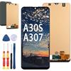 Yuxyiony Nuovo Schermo di Ricambio per Samsung Galaxy A307 A30s SM-A307FN A307FN Display LCD Riparazione dello Schermo e Sostituzione Strumento Accessori