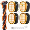 LIAILA 6 Filtri di Ricambio per Philips SpeedPro Max Aspirapolvere, FC5005/01 Accessori Compatibili con Aspirapolvere per Philips Serie 7000 e Serie 8000,HEPA Filtri Lavabili per FC6812 FC6823 FC6908 FC6827