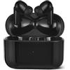 Amazon Basics, Cuffie Wireless Bluetooth 5.4, Intrauricolari con microfono, Auricolari True Wireless, Impermeabili IPX4, Custodia di ricarica, Fino a 28 Ore di Riproduzione, Nero