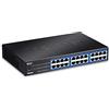 TRENDnet, TEG-S24DG, Switch desktop GREENnet Gigabit non gestito a 24 porte, switch di rete Ethernet, 24 porte RJ-45 Gigabit Ethernet 10-100-1000, nero