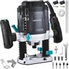 Cecotec Fresatrice Elettrica a Filo MultiShape 900 Inmersion. 1200W, Include 5 Frese, Per Frese Grandi e Piccole, Profondità Aggiustabile 55mm, Velocità Regolabile, Guida Parallela, Tagli Eccellenti