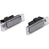 Hacreyatu 2 PZ LED Licenza Numero Targa Luce Per Renault Megane 4 Scenic IV | Per Renault Twingo Kangoo Koleos MK2 Clio IV V Logan Sandero Dacia Duster Luci Targa per Auto