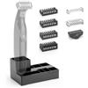 FINETCH Supporto Sabot 1/2/3/5 mm per OBlade QP2724 QP2824 QP2734 QP2834 QP1324 | per QP2520 QP2630 QP2620 QP2725, Supporto Sabot per Tagliacapelli, Accessori per Tagliabarba e Rasoir (6 pezzi + Supporto)