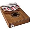 Sonic Energy Pick Up Kalimba - 17 note in C Major - For Stage, Live, Studio - Legno di Acacia - Accessori inclusi (PKL1707H)