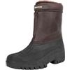 Knixmax Outdoor Scarponcini doposci impermeabili imbottiti stivali canadesi da neve uomo 44eu
