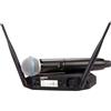 Shure microfono wireless professionale GLXD24+/B58 con 12 ore di batteria