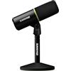 Shure microfono da tavolo MV6 Nero Cablato Cardioide USB