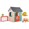 Feber casual 6 activities house, casetta con 6 divertenti attività, colori pastello, per bambini/e dai 3 anni