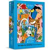Trefl Prime - Puzzle UFT Velvet Soft Touch: Nessun Dolore, Nessuna Pittura - 500 Elementi, Rivestimento in Velluto, Set di Poster, Cartone Spessissimo, Per Adulti e Bambini di Età Superiore Ai 10 Anni