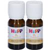 HiPP D3 Vitamina D Gocce 2x5 ml orali