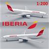 InFlight 200 InFlight 1/200 IF333IB0924 Iberia Airbus A330-302, EC-LUX, Limited Edition