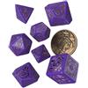 The Witcher Set di 7 dadi poliedrici durevoli di The Witcher Dandelion Viscount De Lettenhov