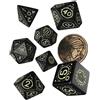 Set di dadi poliedrici di qualità Q Workshop con licenza ufficiale The Witcher C