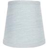 Fafeicy Paralume in Stoffa Fatto a Mano Azzurro per Lampadario Lampade da Parete e Tavolo Compatibile con Lampadina E14