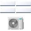 Hisense - Climatizzatore Hisense UNI HB Wifi Quadri Split 7000+7000+9000+18000 btu Inverter 5AMW105U4RQC A++ R32