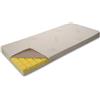 Fodera per materasso A9501 - Copertura in cotone con cerniera per altezza 12 cm