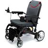 Carrozzina elettrica pieghevole H30 richiudibile a libro con maniglia trolley
