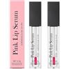 Celiodd 2 pezzi Pink Lip Plumper, Lip Plumper naturale Glow Color Changing Lip Oil labbra belle e luminose, idratante per donne, riduce l'umidità e le linee sottili