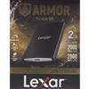 Lexar 2TB ARMOR 700 USB 3.2 Gen 2x2 Portable SSD (Black)