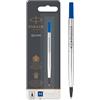 Parker ricarica per penna roller | punta media | blu