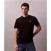Calvin Klein Jeans T-shirt con monogramma Black Uomo