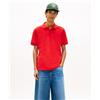 Tommy Jeans Polo Essential Regular Fit Red Uomo