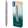 PILOT - Biro premium Acro 1000 Silver in confezione regalo - Inchiostro ultra morbido per una fluidità di scrittura senza pari - Biro Ricaricabile e a scatto - Inchiostro Nero - Punta Media