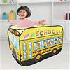 Tenda da gioco pieghevole per bambini, per uso interno/esterno, a forma di auto,