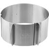 FMprofessional 21600.0 Anello per Torte, ghisa, Argento