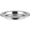 Alessi - 5009/15 - sottobottiglia in acciaio satinato con bordo lucido - set da 2
